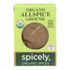 Spicely Organics - Organic Allspice - Ground - Case of 6 - 0.45 oz.