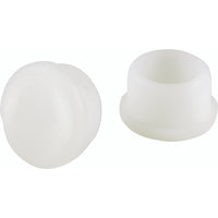 Shepherd Hardware Plastic Leg Tip White Round 4 pk