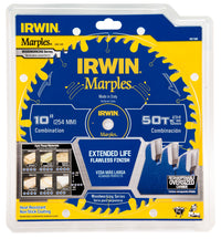 Irwin 1807368 10" Marples 50 Tooth Circular Saw Blade