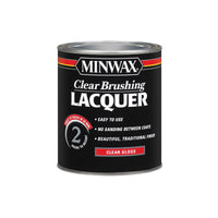 Minwax Gloss Clear Brushing Lacquer 1 qt. (Pack of 4)