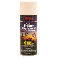 Rust-Preventative Enamel, Paint & Primer for Metal, Truck, Tractor, Implement & Equipment, Gloss White, 12 oz. Spray