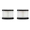 Milwaukee 3.75 in. L X 3.75 in. W HEPA Filter 2 pc