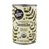 Natural Value Beans - Organic - Lentils - Case of 12 - 15 oz