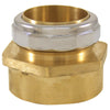 PlumbCraft 1-1/2 in. FIP in. X 1-1/4 in. D Brass Waste Connector