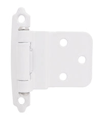 Amerock 2-3/4 in. L White Door Hinge 2 pk