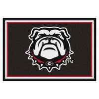 University of Georgia Bulldogs 5ft. x 8 ft. Plush Area Rug