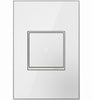 Legrand Adorne White 1 gang Thermoplastic Nylon GFCI/Rocker Wall Plate 1 pk