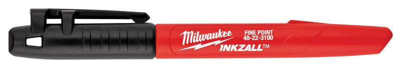 Milwaukee 48-22-3100P INKZALL Black Fine Point Bulk Marker 36 Pack