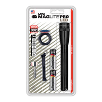 Mag-Lite 332 lm. Black Aluminum LED Mini Flashlight 6.61 L x 1 H x 1 W in. with AA Battery