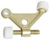 National Hardware Zinc w/Rubber Tip Brass Hinge Pin Door Stop Mounts to door hinge