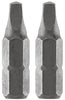 Bosch Impact Tough #3 X 1 in. L Insert Bit Alloy Steel 2 pk