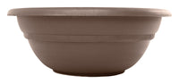 Bloem  20 in. Dia. Resin  Planter  Chocolate