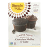 Simple Mills Almond Flour Chocolate Muffin and Cake Mix - Case of 6 - 10.4 oz.