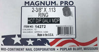 Magnum Pro 2-3/8 in. Angled Coil Nails 15 deg Ring Shank 3000 pk