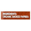 Simply Organic Smoked Paprika - Case of 6 - 2.72 oz.