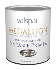 Valspar Medallion White Flat Latex Primer 1 qt. | Max Warehouse