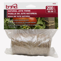 Bond 332 200' Natural Jute Twine (Pack of 12)