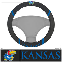 University of Kansas Embroidered Steering Wheel Cover