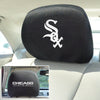 MLB - Chicago White Sox Embroidered Head Rest Cover Set - 2 Pieces