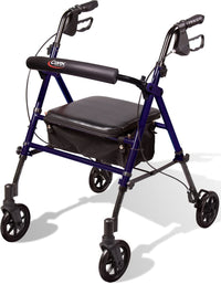 Carex Health Brands Fga22300 Step N' Rest Rolling Walker