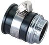 BrassCraft Dual Thread 9/16 in. ID x 3/4 in. Male x 55/64 in.-27 Chrome Aerator Adapter