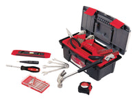 Apollo  53 pc. Household Tool Kit  Red