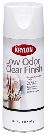 Krylon 7120 11 Oz Matte Low Odor Clear Spray (Pack of 6)