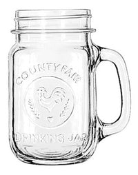 Mason Jar Drinking Glass, 16.5-oz. (Pack of 12)