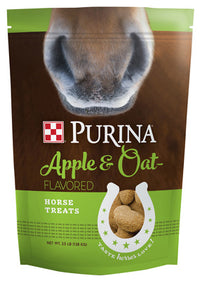 Horse Treats, Apple & Oat, 3.5-Lbs.