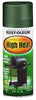 Rust-Oleum Stops Rust Specialty Satin Green High Heat Spray Paint 12 oz. (Pack of 6)