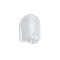 iDesign 1.5 in. L Clear Plastic Hook 1 pk