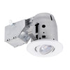 Globe Electric LED Recessed Lighting Kit White 3 in. W Metal LED Recessed Downlight 50 W