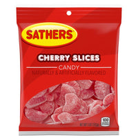 Sathers Chuckles Cherry Slices Gummi Candy 5 oz. (Pack of 12)