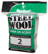 Red Devil 0325 #2 Steel Wool 8 Pack