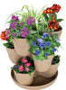 Bloomers Stackable Flower Tower Planter - Sand