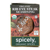 Spicely Organics - Organic Steak Seasoning - Case of 6 - 0.6 oz.