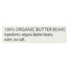 Bioitalia Organic Beans - Butter Beans - Case of 12 - 14 oz.