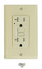 Bright-Way 20 amps 125 V Ivory GFCI Outlet 1 pk