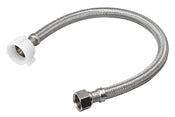 B And K Industries 496-103 3/8" X 7/8" X 12" Braided Stainless Steel Toilet Supply Line