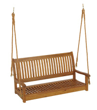 Living Accents  Wood  Nyatoh  Porch Swing