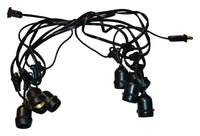 Holiday Bright Lights E26 10 ct Socket Light Cord on Reel 20.5 ft.