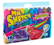 Sanford Brands 1924010 Chisel Tip Mr. Sketch Scented Washable Markers Assortment 10 Count