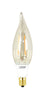 FEIT Electric Vintage Style 2.5 watts CA10 LED Bulb 210 lumens Warm White Chandelier 40 Watt Equivalence