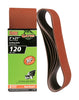 Gator 21 in. L X 3 in. W Aluminum Oxide Sanding Belt 120 Grit Fine 5 pc