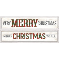 Open Road Brands Very Merry Christmas/Merry Christmas to All (Pack of 6)