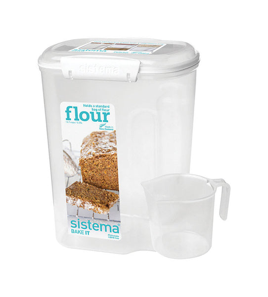 Sistema Klip It 169.07 Oz Clear Food Storage Container - Pack Of 2