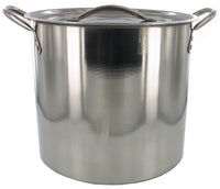 Good Cook 06180 8 Quart Brushed Stainless Steel Stock Pot