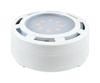 Amertac White Plug-In LED Puck Light Kit 5 pk