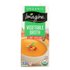 Imagine Foods Vegetable Broth - Low Sodium - Case of 12 - 32 Fl oz.