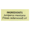 Aura Cacia - Essential Oil - Cedarwood Texas - .5 oz